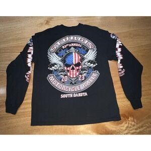 Sturgis 2023 - 83th Annual Black Hills Rally T-Shirt - Double Sided - Large